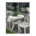 Istanbul Model Ferforje Görünümlü 60 Cm Çap Plastik Masa Ve 2 Sandalye Balkon Takımı Istanbul Model Ferforje Görünümlü 60 Cm Çap Plastik Masa Ve 2 Sandalye Balkon Takımı